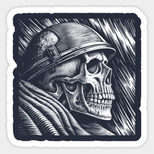 Skull Sticker